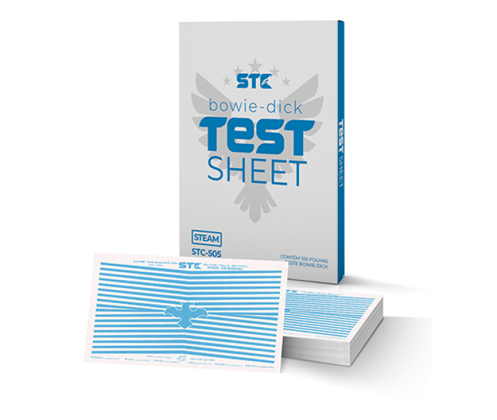 Teste de Bowie & Dick em Folha