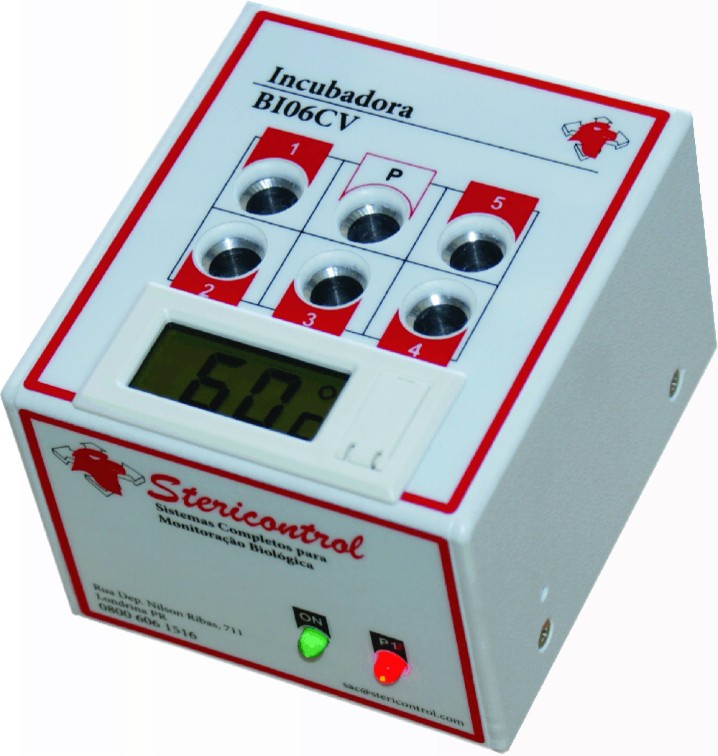 Incubadora de 6 Cavidades Stericontrol