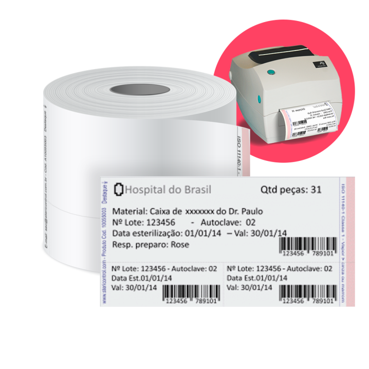 Etiqueta com IQ Tipo 1 - A10055003