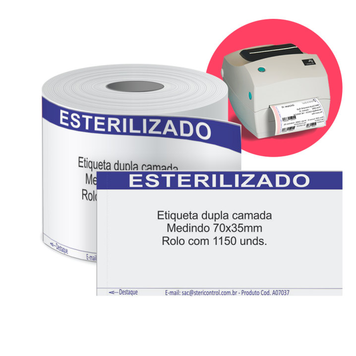 Etiqueta para Material Esterilizado