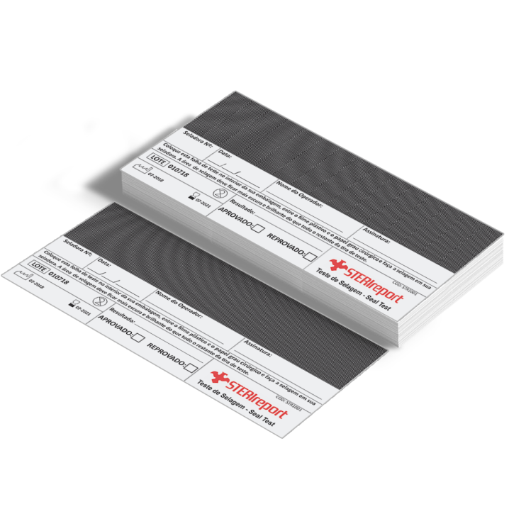 TESTE PARA SELADORA CONTINUA EM PAPEL GRAU CIRÚRGICO